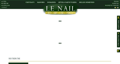 Desktop Screenshot of cabinetlenail.com